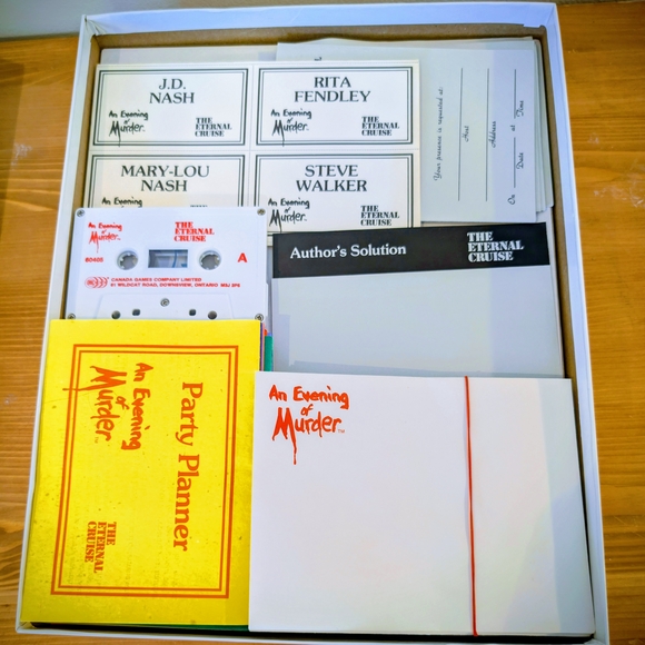 An Evening of Murder Party Game - Picture 2 of 7